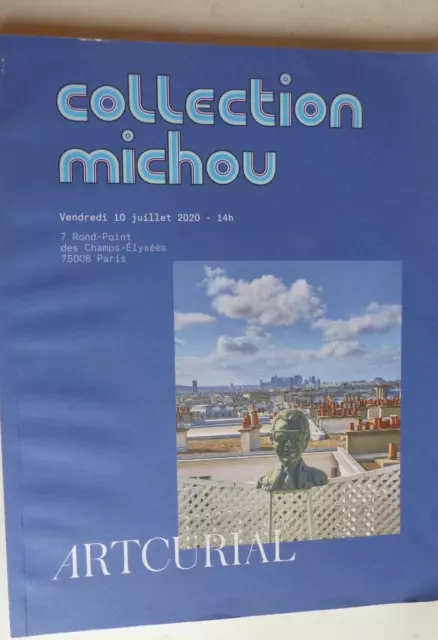 Catalogue de vente Artcurial Collection MICHOU Paris  2020