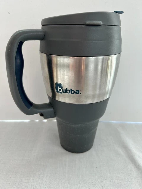 Bubba 1 QT 4 cups travel mug gray insulated stainless steel hot cold