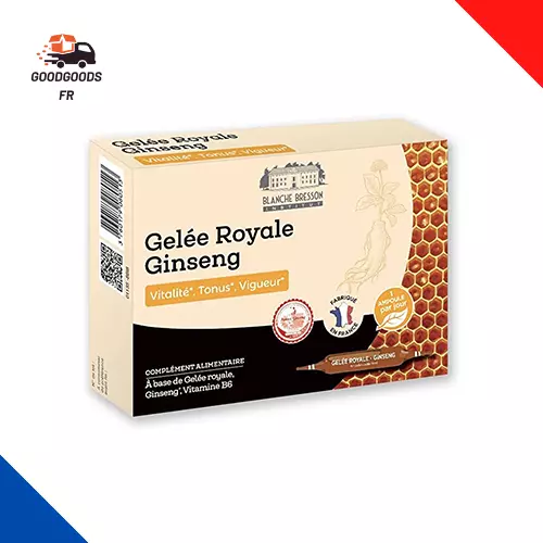 Complément Alimentaire Gelée Royale Ginseng - Sexualité Epanouie - 20 Ampoules