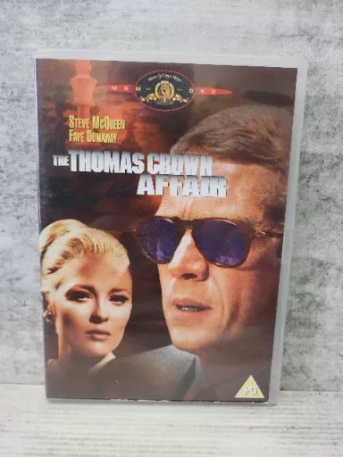 The Thomas Crown Affair DVD 1968 Heist Movie Classic Steve McQueen Original