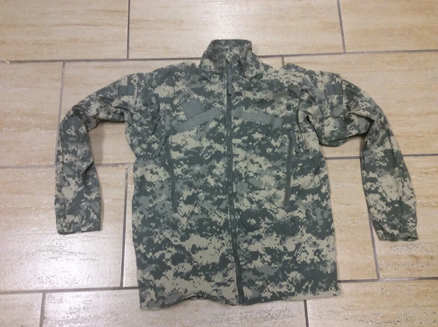 US Army Wind Jacket Cold Weather GEN III L4 ACU Digital Camo XSmall Short New