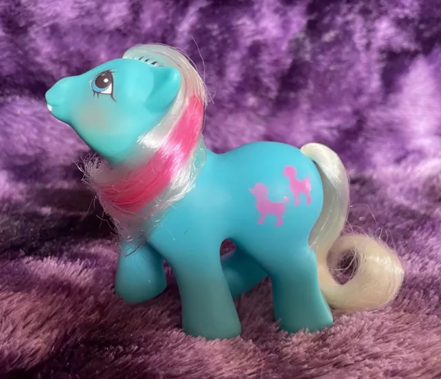 G1 Hasbro My Little Pony - First Tooth Baby Fifi - Vintage 1980s