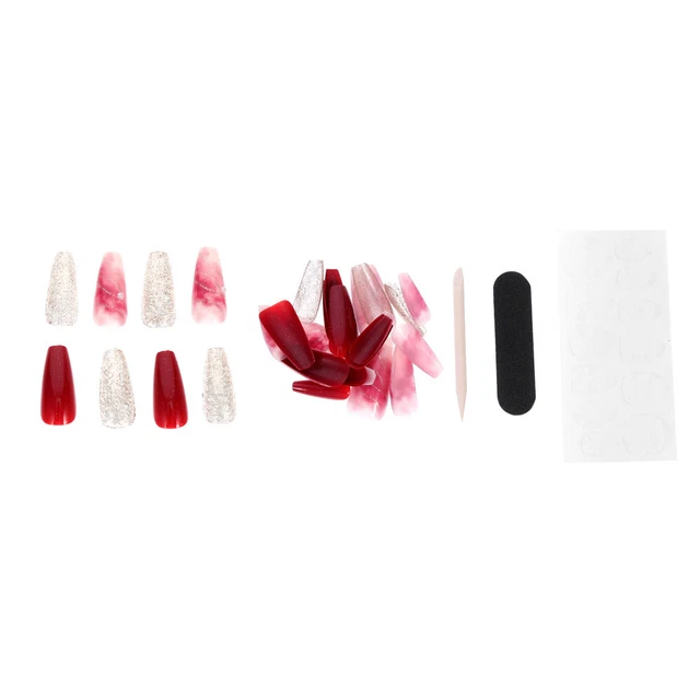 Nail Chips Abbellimenti Unghie Copertura Completa Manicure Fatta Da Te