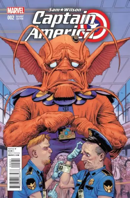 Captain America Sam Wilson #2 Kirby Monster Variant Marvel Comics Unread New
