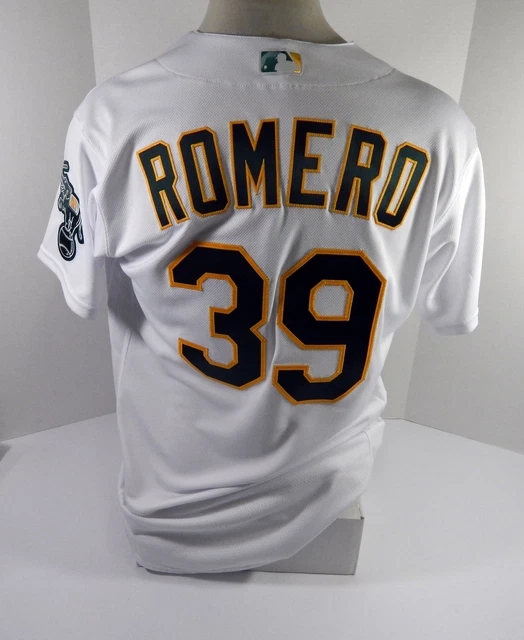 2019 Oakland Athletics Darren Bush #51 Game Issued Kelly Green Jersey 150 PS P