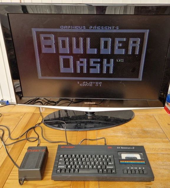 Sinclair Spectrum Loading SINCLAIR ZX SPECTRUM +2A Spanish Model With PSU Working EUR 67,86 ...