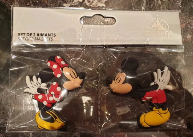 MAGNET / Aimant DUO MICKEY MINNIE Disneyland Paris