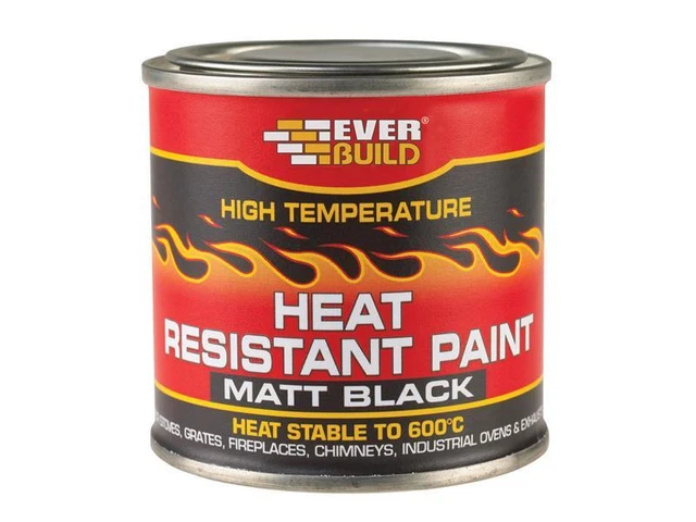 Vernice resistente al calore Everbuild Sika 125 ml EVBHEATPNT1