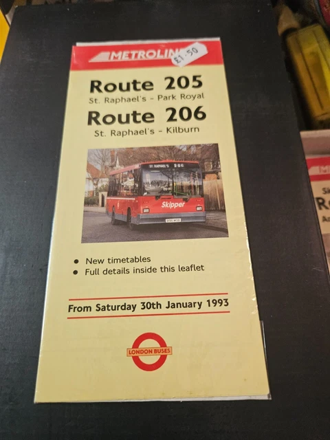 london-bus-transport-timetable-leaflet-london-buses-metroline-ho4-148