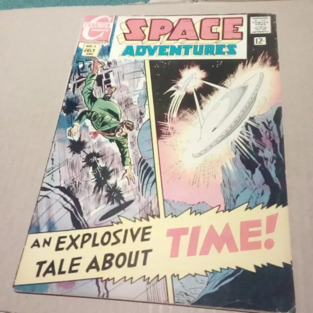 Space Adventures Vol 1 #2 1968 Charlton Comics.