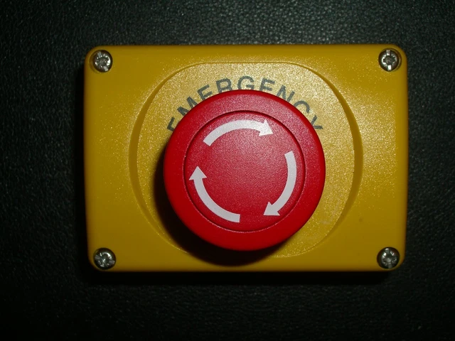 NEWLEC EMERGENCY STOP Button code NLESPB-ENN £8.50 - PicClick UK