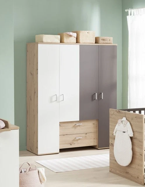 Mäusbacher Kleiderschrank CAPRI (BHT 155x188x51 cm) BHT 155x188x51 cm bunt