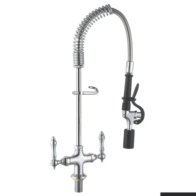 Sunmixer Mini Pre Rinse Unit with 180mm Riser and 560mm Hose T98001MN-1C