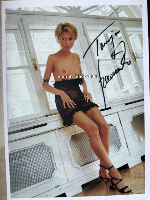 Tanja Szewczenko Großfoto Autogramm