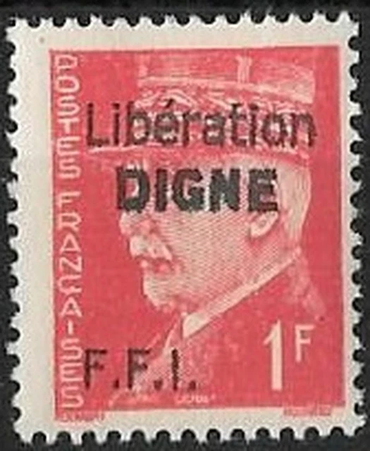 LIBERATION..RRR...DIGNE ..1f**Rge..Dle Sge.Signé..P MAYER