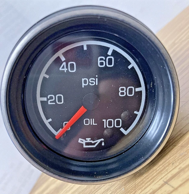 NEW PACCAR OEM KENWORTH TURBO BOOST PRESSURE GAUGE 0-35 Psi - Foto 11