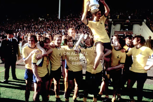 1971 Fa Cup Trophy Photo Print Squad Team Frank Mclintock Arsenal Trophy