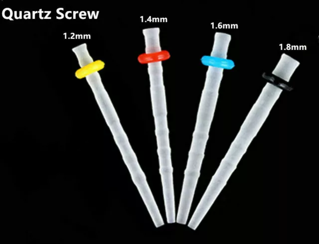 Dental Fiber Post Teeth Restorative Refill Quartz Screw Refill 1.2/1.4/1.6/1.8mm