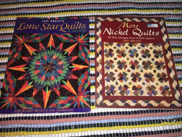 SET 2 QUILTING More Nickel Quilt New Designs, SPETH & Lone Star Quilts, KRENTZ