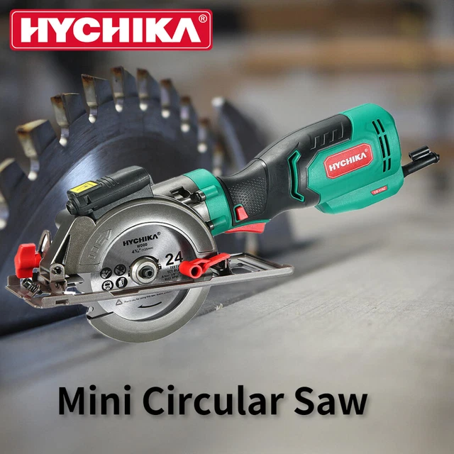 HYCHIKA handheld electric circular corded circular saw guide with 6 saw blades HYCHIKA handheld electric circular corded circular saw guide with 6 saw blades