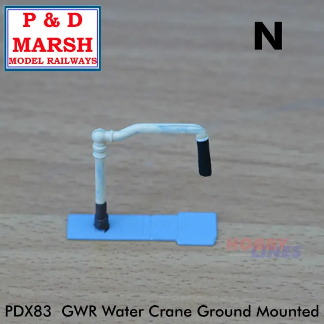 GWR WATER CRANE GROUND MOUNTED Painted ready to place PD Marsh N gauge X83