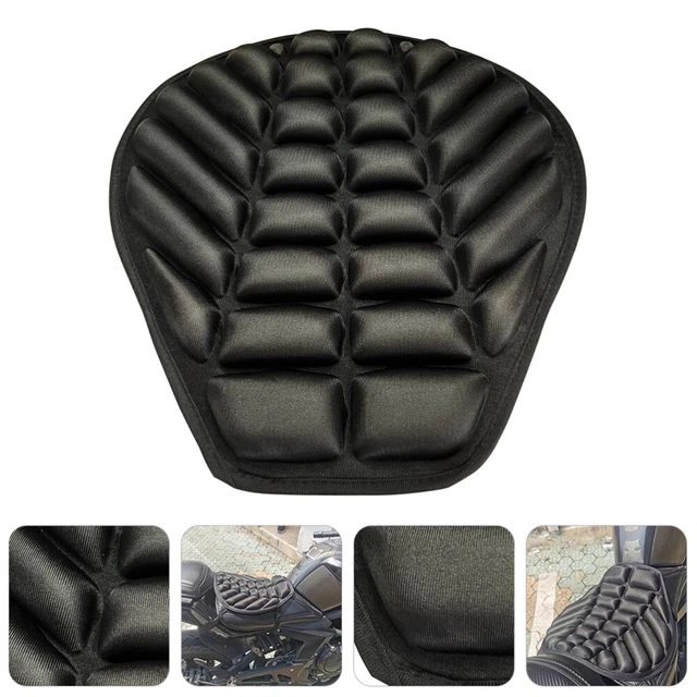 Materasso gonfiabile sedile moto protezione posteriore per moto black spugna