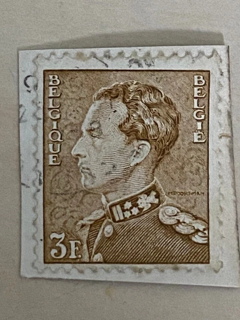 Belguim 3F Postage Stamp REF00008