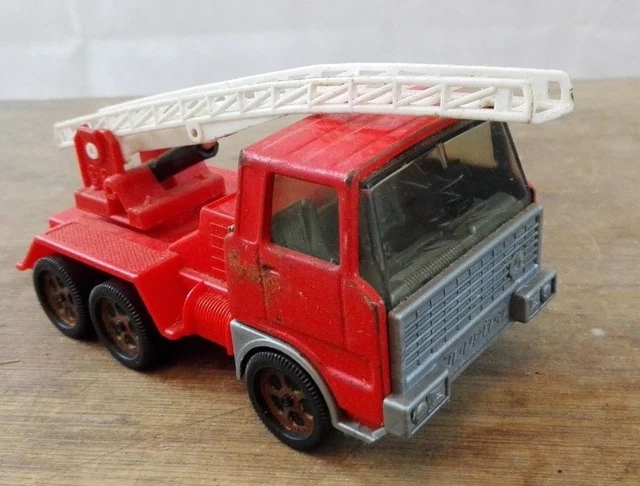 Micro Machine Tonka Camion De Pompier Rouge - Miniature 3.6cm, Jouet Rétro Collection, Occasion