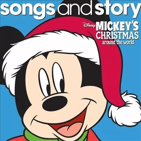 Mickeys Christmas Around The World - Audio CD By Disney Songs  Story - GOOD