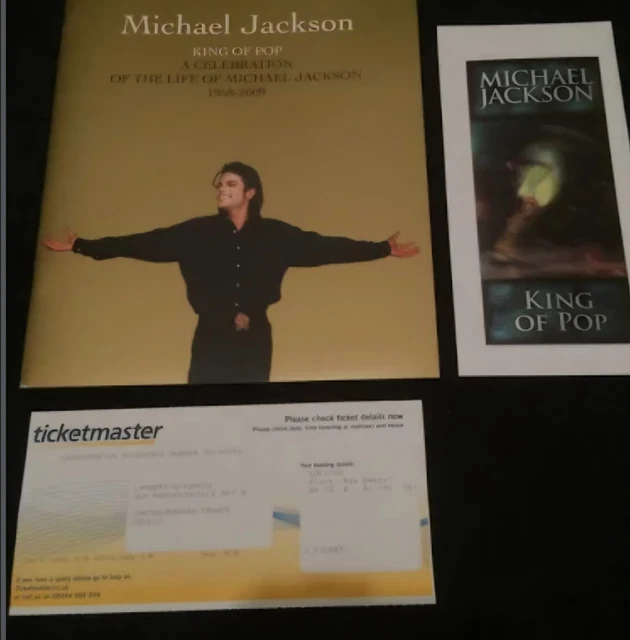 Michael Jackson This Is It メモリアルチケットスムクリ Michael