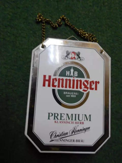 Henninger Premium Zapfhahnschild 221