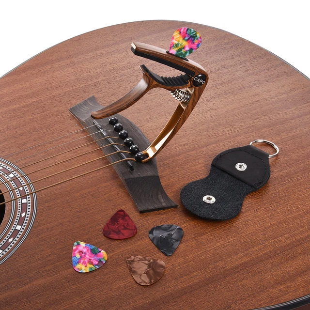 CHITARRE ELETTRICHE A mano Capo Zinco Eliminate Fret Buzz Capo per