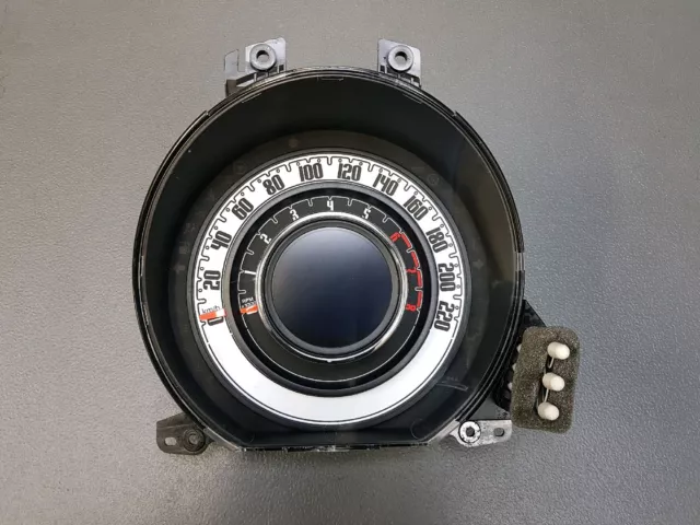 Compteur vitesse - Fiat 500 0.9i/1.2/1.4i Bluetooth Ivoire - 735624417