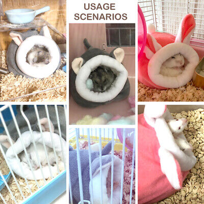 Jaula para mascotas para accesorios hámster mascota cama ratón algodón casa animal pequeño N'yg