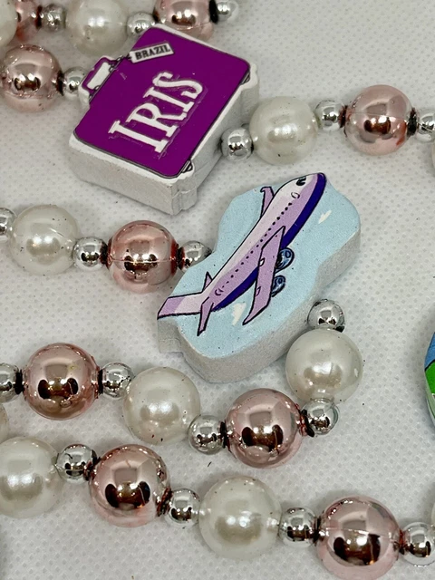 KREWE OF IRIS Mardi Gras New Orleans 2024 Signature Bead New! 10.00