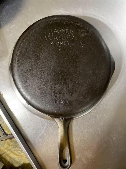Vintage Wagner Ware Sidney O Cast Iron Skillet No 3 1053Q -  in 2023
