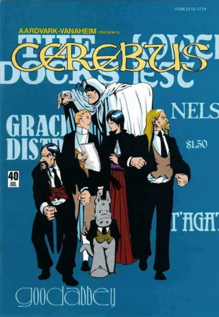 CEREBUS the AARDVARK #40, VF+, Dave Sim , 1977 1982, more in store