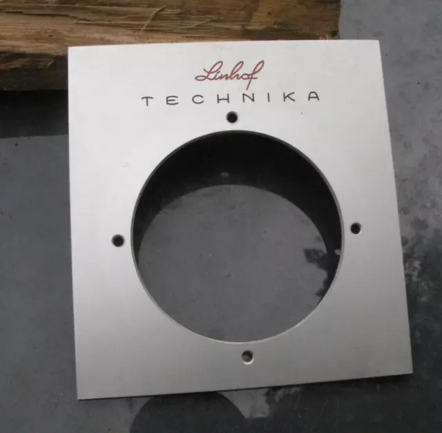 genuine Linhof Technika III 3 54 Lens board  offset low hole 59.5mm