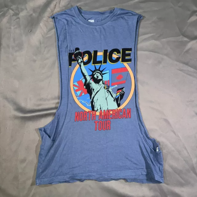 Lucky Brand The Police North American Tour 1983 Tank Top Medium 2020