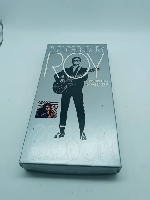 The Legendary Roy Orbison Box Set 4 Disc Booklet Box CBS Complete