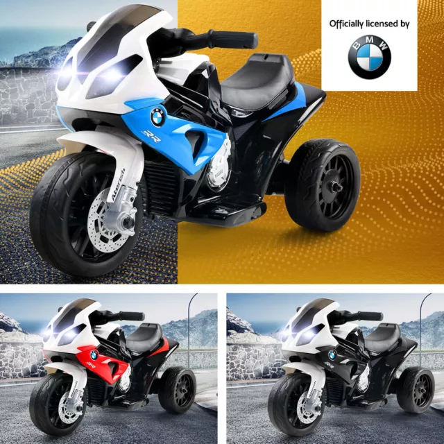 BMW Kids Ride On Car Motorcycle Motorbike Battery Electric Toys Police Bike Car