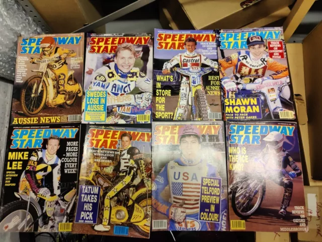Speedway Star Magazine 1991 Complete (52 issues) Collectible Vintage