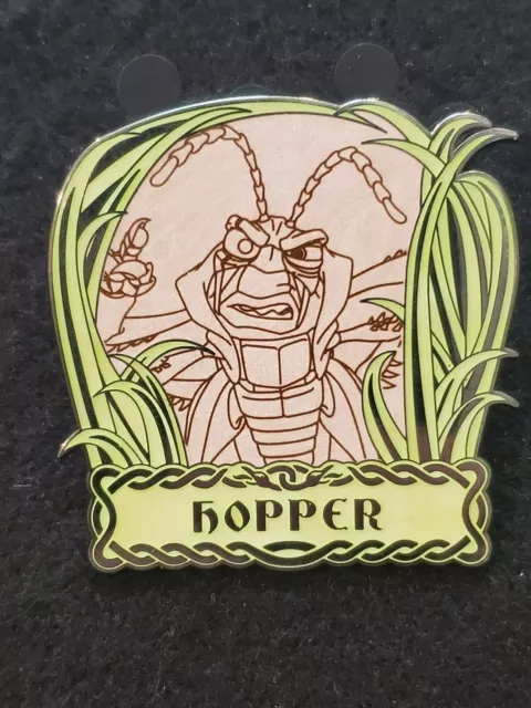 PIXAR WDW 13 Reflections of Evil  Villain hopper bugs life g71 Disney Pin 98114