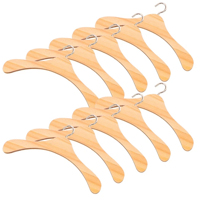 10 piezas Colgador De Muñecas Para Muñecas De 18 pulgadas Perchero Sala De Juguetes