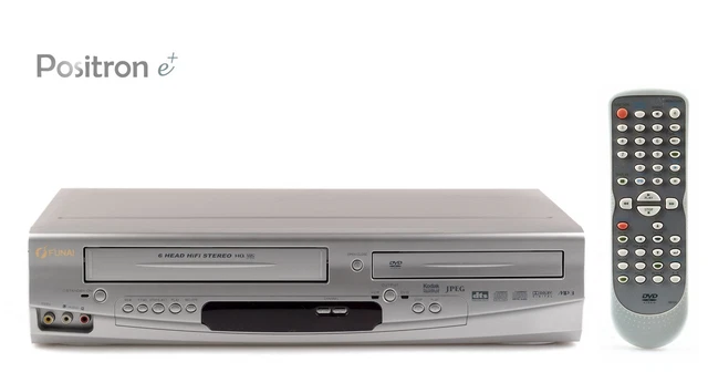 COMBINÉ DVD / Magnétoscope VHS  FUNAI DCVR-4800  Hifi Stéréo