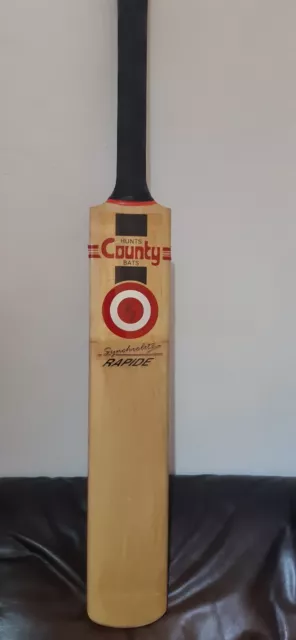 Retro Hunts County Rapide Synchrolite Cricket Bat 2lb 10 1/4oz  New