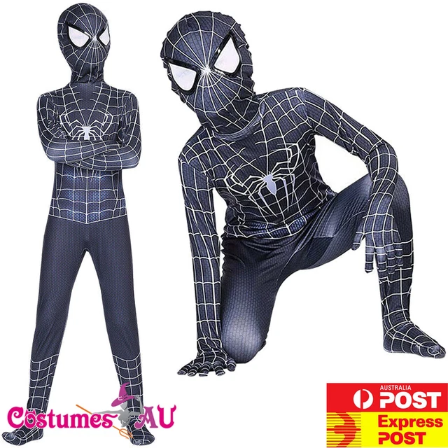 LICENSED BOYS SPIDERMAN Costume SpiderMan No Way Home Child Black Red Book Week £25.41