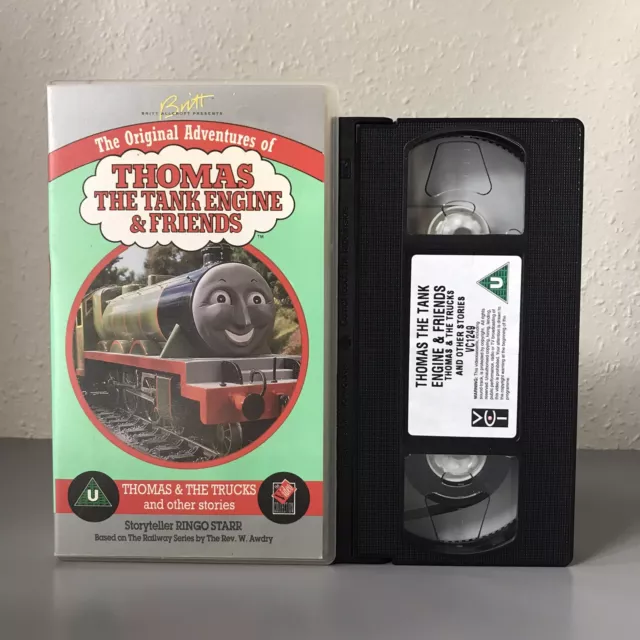 THOMAS THE TANK Engine & And Friends - Vhs Video - Thomas & And The ...