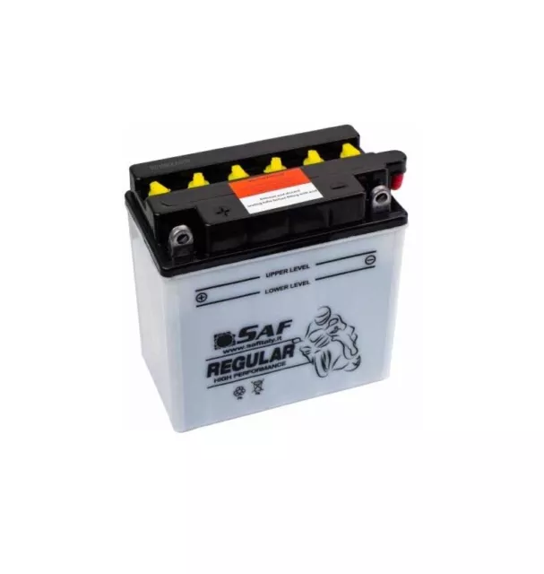 BATTERIA MOTO SAF CB9-B SM 9Ah 130A (SX) = YUASA YB9-B FIAMM BOSCH UNIBAT