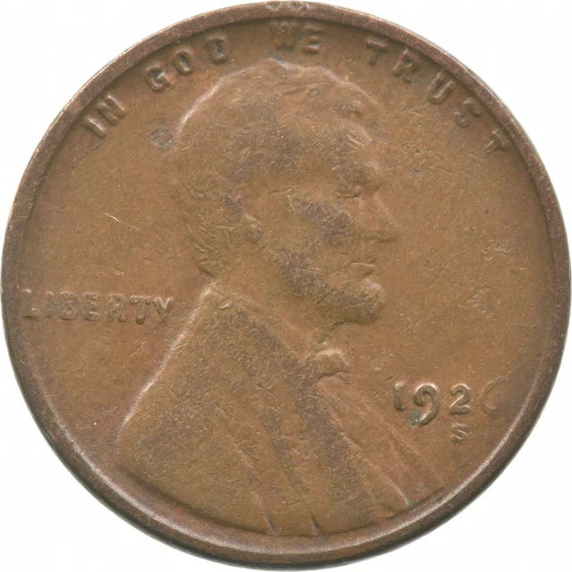 Better 1926-S US Lincoln Wheat Cent Penny Coin Collection Lot Set Break *617